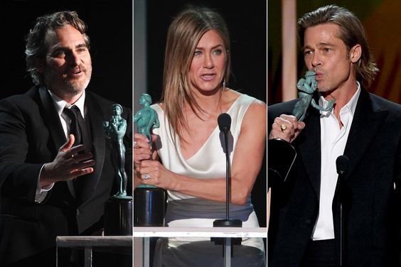 Joaquin Phoenix , Jennifer Aniston, Brad Pitt