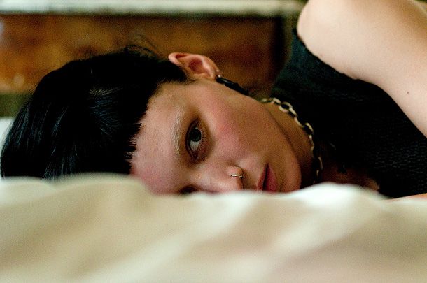 Rooney Mara, The Girl with the Dragon Tattoo | Age 26 Role Enigmatic, leather-clad investigator Lisbeth Salander. Oscar History First nomination. Salander's Psyche Surprisingly, Mara never envisioned Lisbeth as ­especially irate. ''A lot of