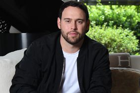 Scooter Braun and Scott Borchetta pose for a photo at a private residence on June 28, 2019 in Montecito, California