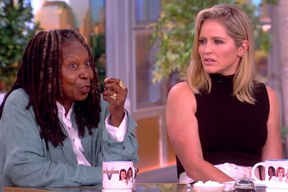 The View, Whoopi Goldberg and Sarah Hines