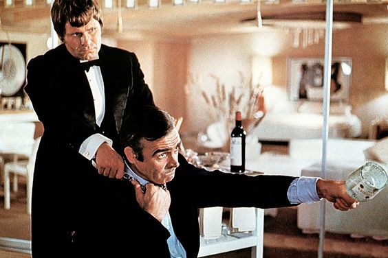 DIAMONDS ARE FOREVER, Bruce Glover, Sean Connery, 1971