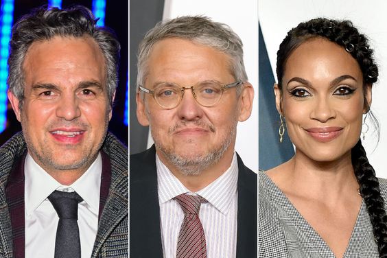 Mark Ruffalo; Adam McKay; Rosario Dawson