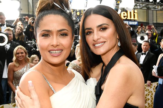 Salma Hayek and Penélope Cruz