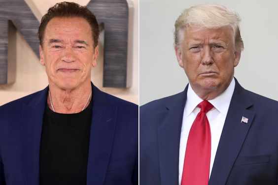 Arnold Schwarzenegger, Donald Trump