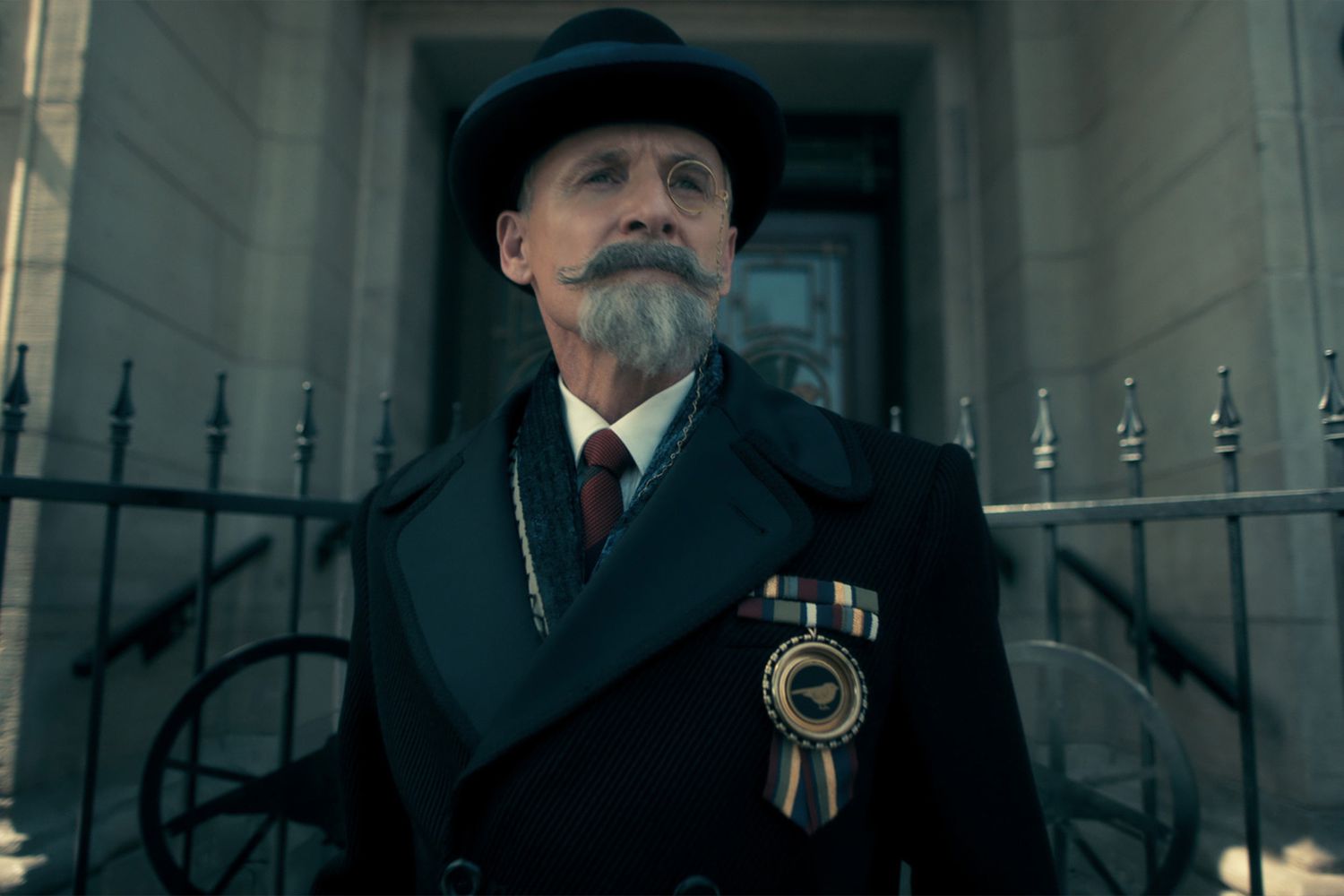 The Umbrella Academy. Colm Feore as Reginald Hargreeves in episode 301 of The Umbrella Academy. Cr. Courtesy of Netflix © 2022