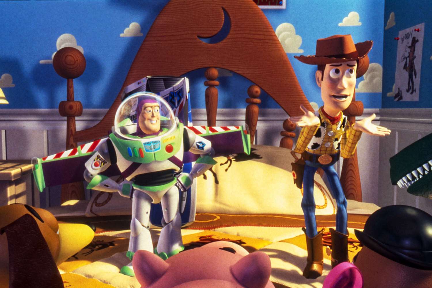 TOY STORY, Buzz Lightyear, Woody, 1995,