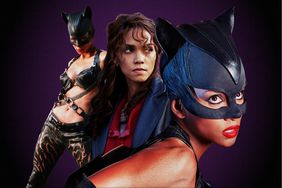 Collage of Halle Berry in Catwoman