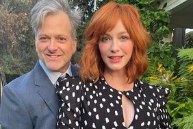 George Bianchini and Christina Hendricks