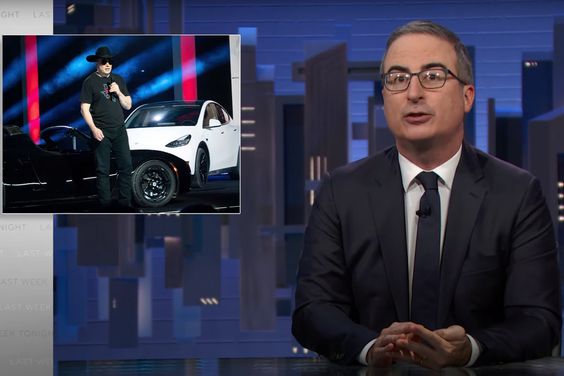 John Oliver rips into Elon Musk for 'looking every villain in a movie' 