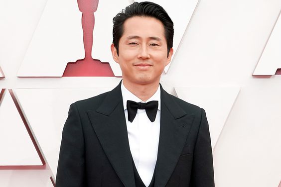 Steven Yeun attends the 93rd Annual Academy Awards at Union Station on April 25, 2021 in Los Angeles, California.