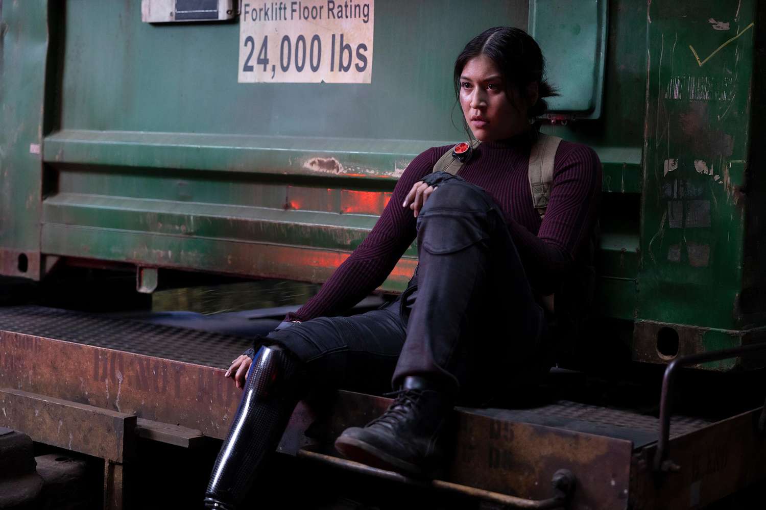 Alaqua Cox as Maya Lopez on 'Echo'