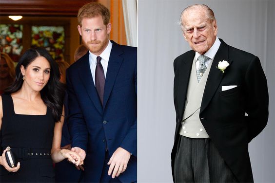 Meghan Markle, Prince Harry, Prince Philip