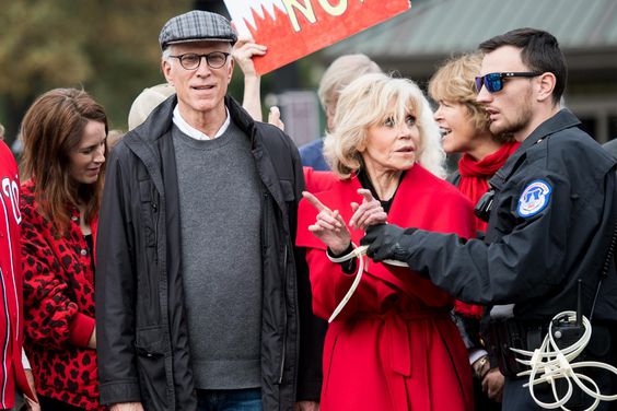 Jane Fonda and Ted Danson