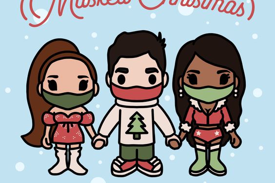 masked christmas