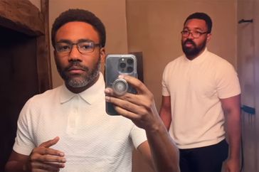 Donald Glover and Jordan Howlett