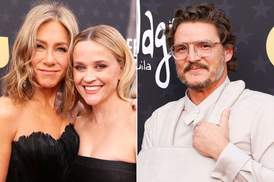 Jennifer Aniston, Reese Witherspoon, Pedro Pascal