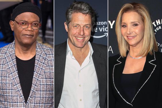 Samuel L. Jackson, Hugh Grant, and Lisa Kudrow