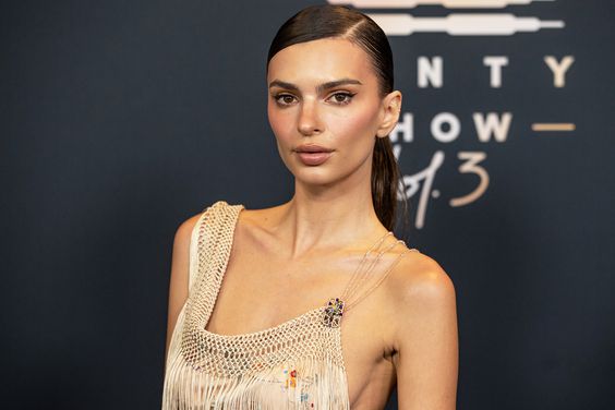 Emily Ratajkowski attends Rihanna's Savage X Fenty Show Vol. 3 presented by Amazon Prime Video at The Westin Bonaventure Hotel & Suites in Los Angeles, California; and broadcast on September 24, 2021.