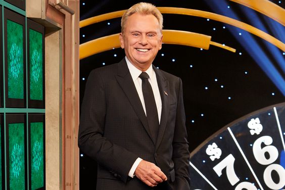 CELEBRITY WHEEL OF FORTUNE - ABC's Celebrity Wheel of Fortune stars Pat Sajak.