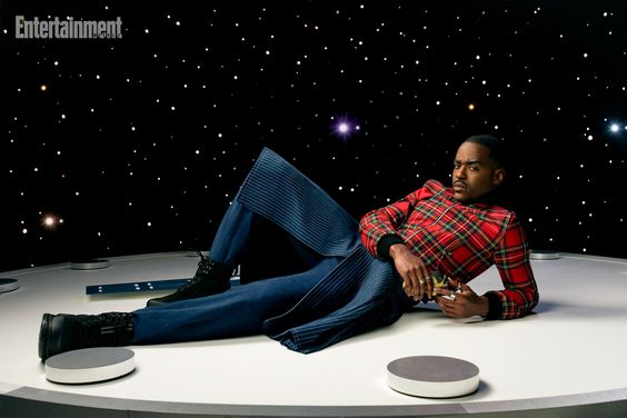 Doctor Who's Ncuti Gatwa photographed exclusively for Entertainment Weekly by Christina Ebenezer on 03/22/2024