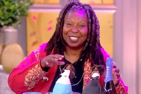 Whoopi Goldberg celebrating her birthday on The View