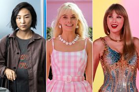 Golden Globes Greta Lee Margot Robbie Taylor swift