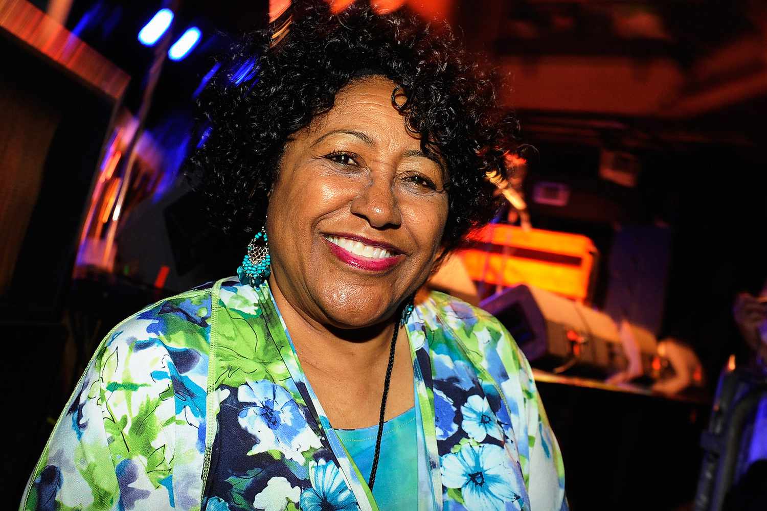 Jean Knight (Mr. Big Stuff) backstage as part of Tipitina's Foundation's 11th Annual Instruments A Comin'on April 30, 2012 in New Orleans, Louisiana.