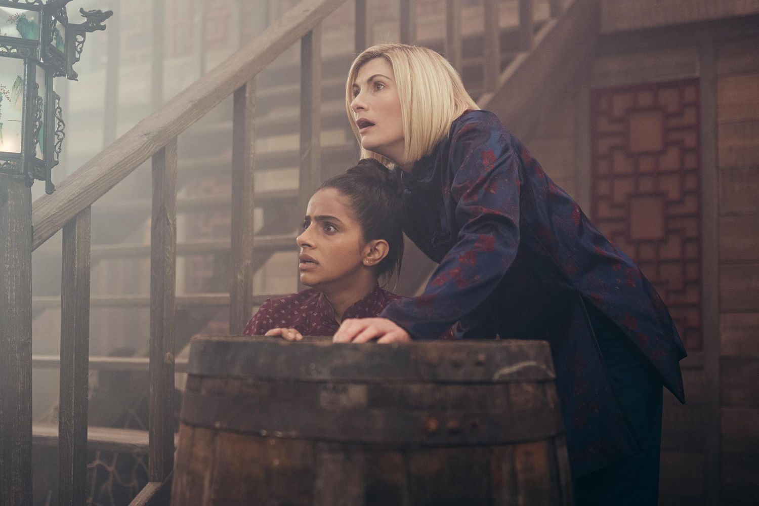 Mandip Gill and Jodie Whittaker on 'Doctor Who'