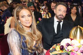 Jennifer Lopez and Ben Affleck at the Grammy Awards