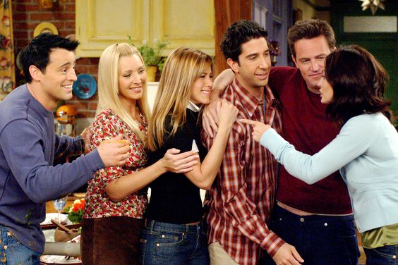 FRIENDS, Matt LeBlanc, Lisa Kudrow, Jennifer Aniston, David Schwimmer, Matthew Perry, Courteney Cox, The One With The Late Thanksgiving'