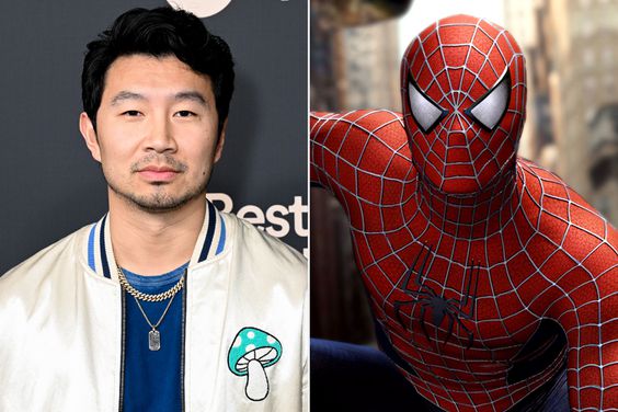 Simu Liu and Spiderman