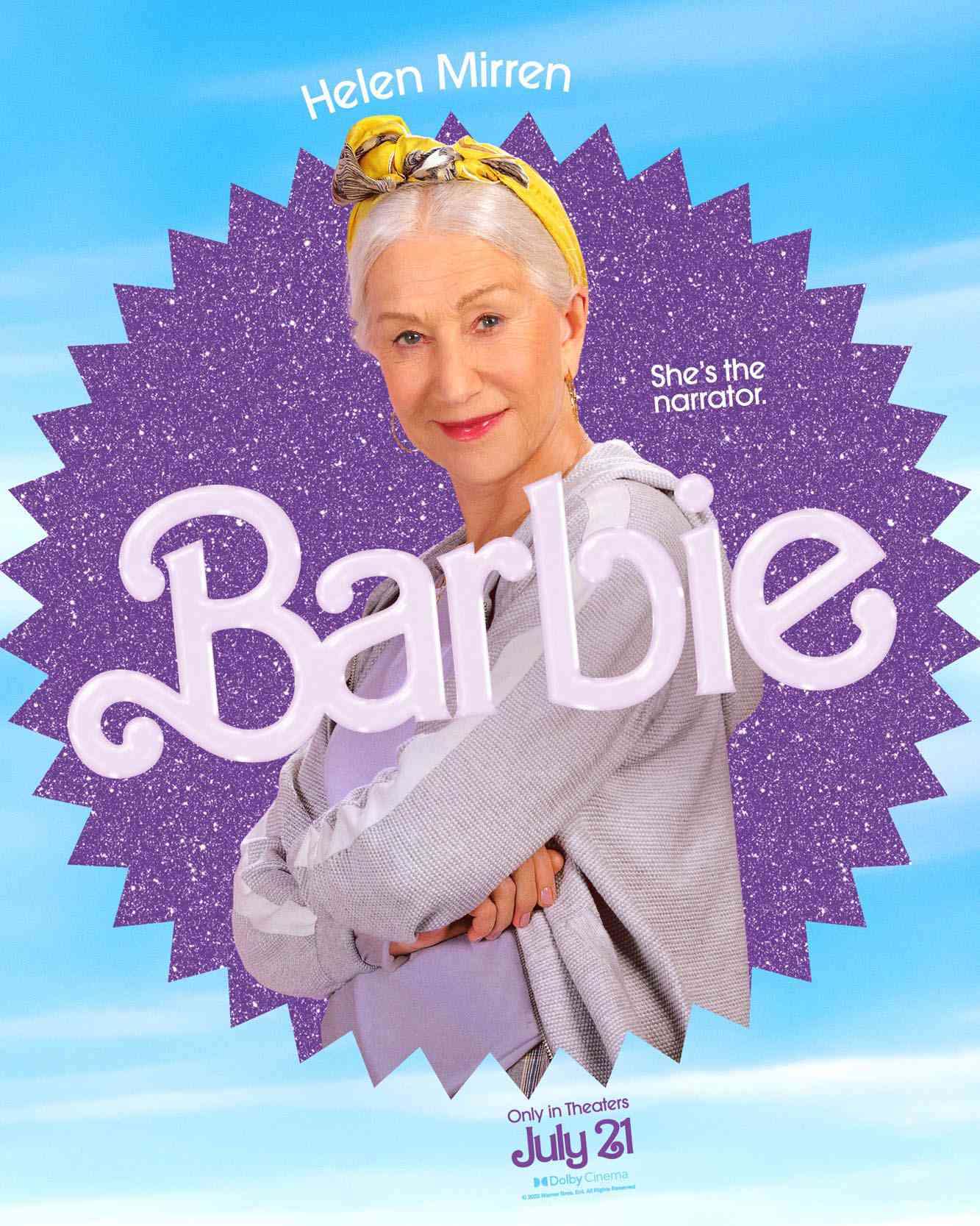 Helen Mirren in 'Barbie'