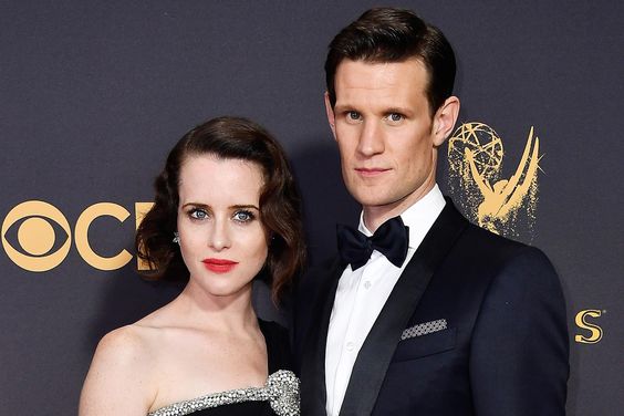 Claire Foy and Matt Smith