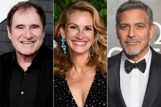 Richard Kind, Julia Roberts and George Clooney