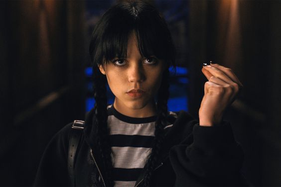 Jenna Ortega as Wednesday Addams