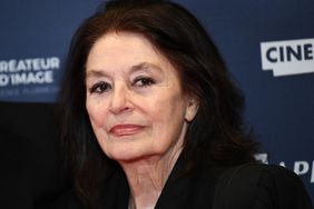  Anouk Aimee poses on the red carpet upon her arrival at the 24th Lumieres Awards ceremony at the Institut du Monde Arabe (Arab World Institute) in Paris, on February 4, 2019