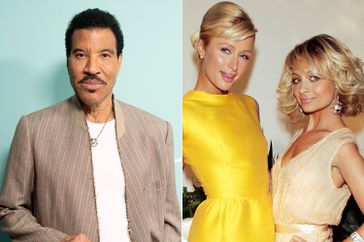 Lionel Richie on "American Idol."; Paris Hilton (L) and Nicole Richie arrive at the "White Hot Winter on Fox" TCA Party at Meson G on January 17, 2005 in Los Angeles, California.