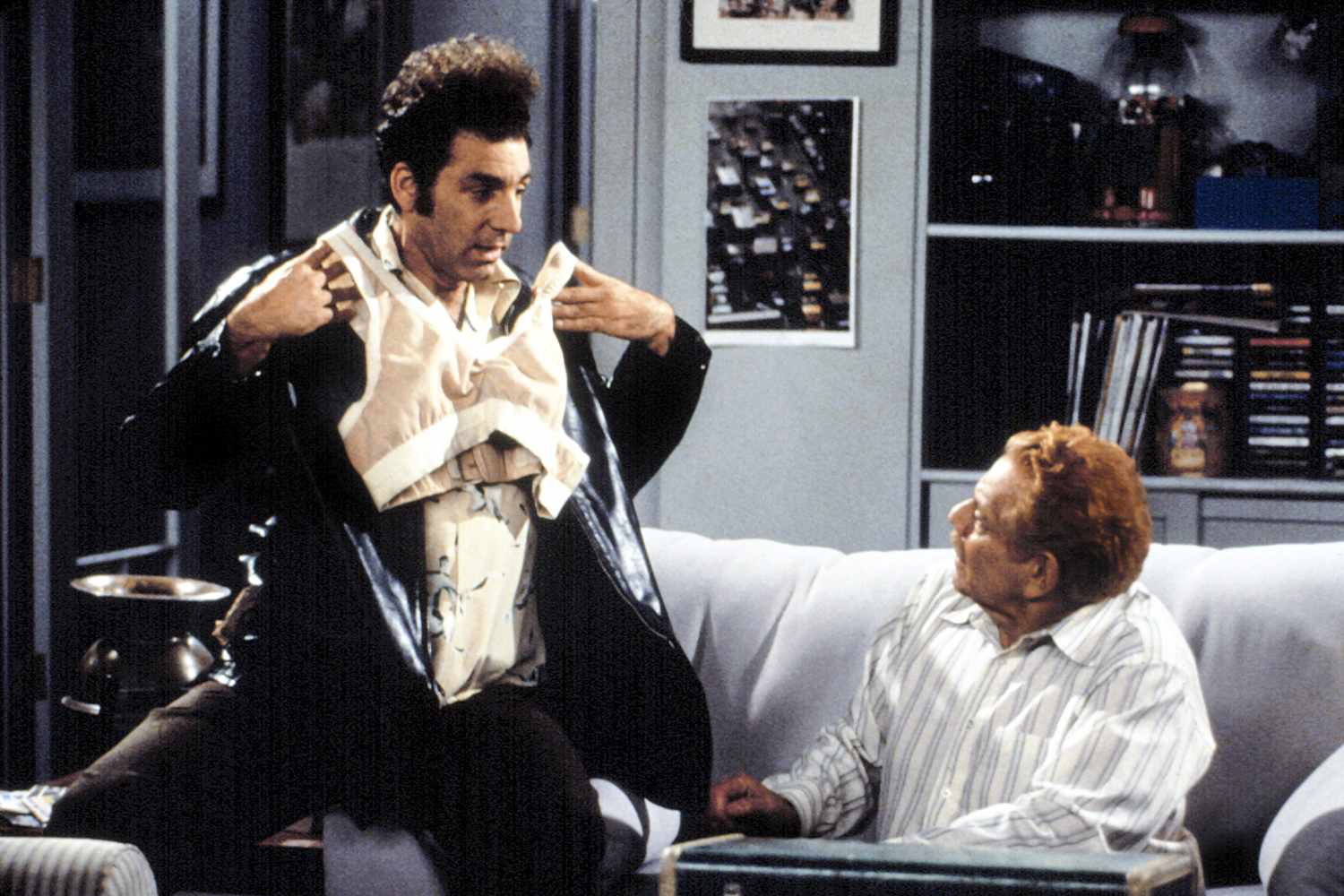 Michael Richards and Jerry Stiller on 'Seinfeld'