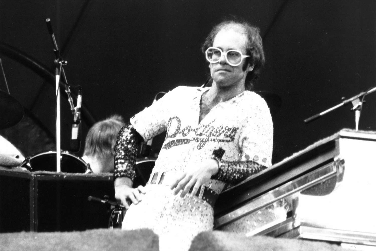 Elton John 1975 at Dodger Stadium