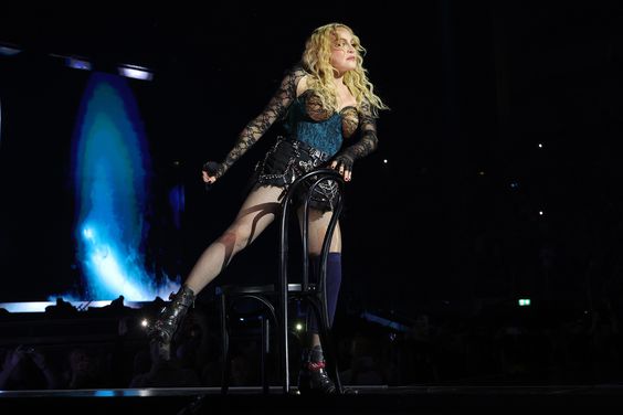 Madonna performs during The Celebration Tour at The O2 Arena on October 15, 2023 in London, England.