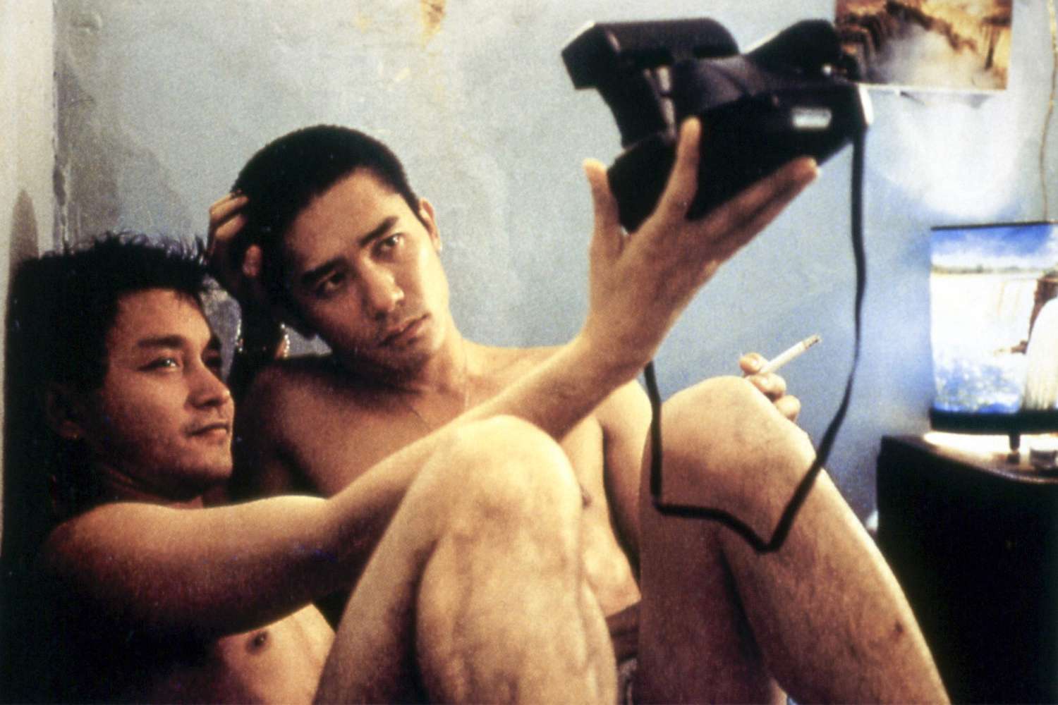 HAPPY TOGETHER, (aka CHEUN GWONG TSA SIT), Leslie Cheung, Tony LEUNG Chiu Wai, 1997. &copy;Kino Internati