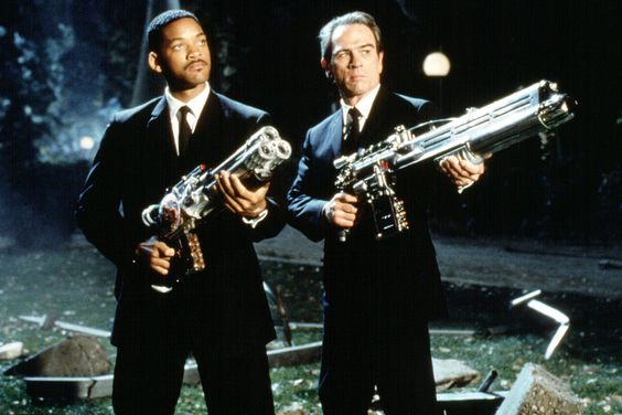 MEN IN BLACK, Will Smith, Tommy Lee Jones, 1997