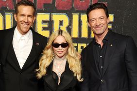 Shawn Levy, Ryan Reynolds, Madonna, and Hugh Jackman attend the Deadpool & Wolverine World Premiere at the David H. KochÃÂ Theater on July 22, 2024 in New York City.