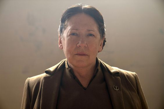 The Handmaid's Tale -- "Unfit" - Episode 308 -- June and the rest of the Handmaids shun Ofmatthew, and both are pushed to their limit at the hands of Aunt Lydia. Aunt Lydia reflects on her life and relationships before the rise of Gilead. Aunt Lydia (Ann Dowd), shown. (Photo by: Sophie Giraud/Hulu)