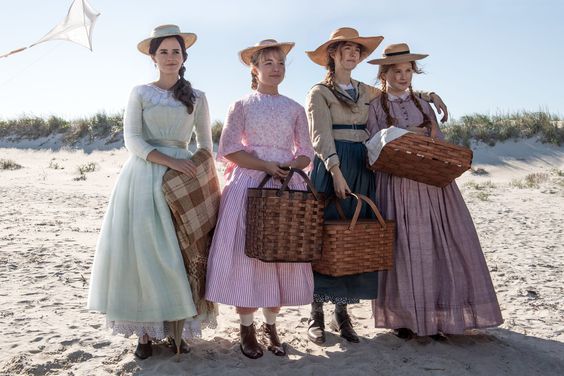 Emma Watson, Florence Pugh, Saoirse Ronan, and Eliza Scanlan in 'Little Women'