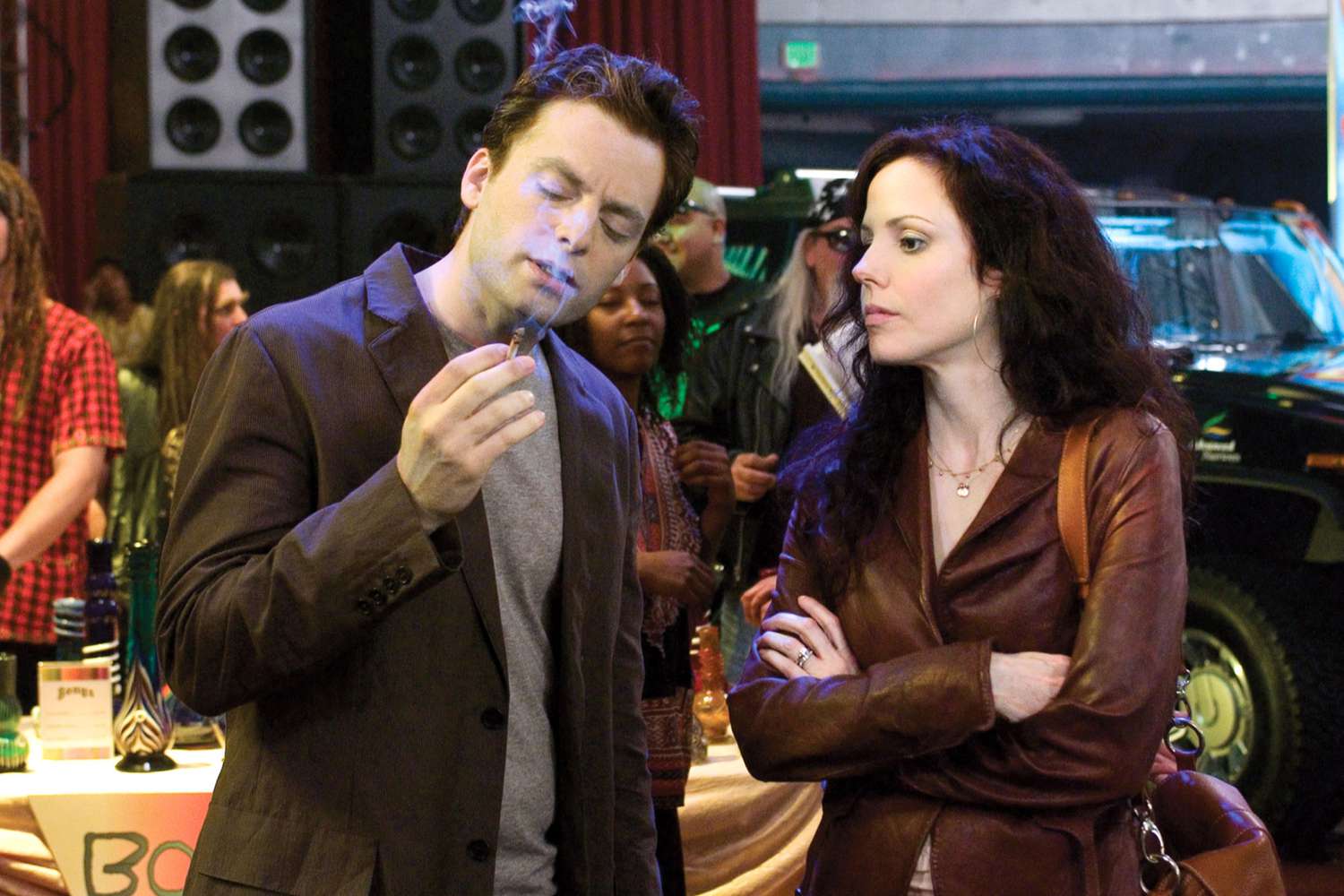 Justin Kirk and Mary-Louise Parker on 'Weeds'