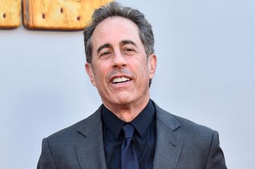 Jerry Seinfeld at the Los Angeles premiere of "Unfrosted" held at The Egyptian Theatre Hollywood on April 30, 2024 