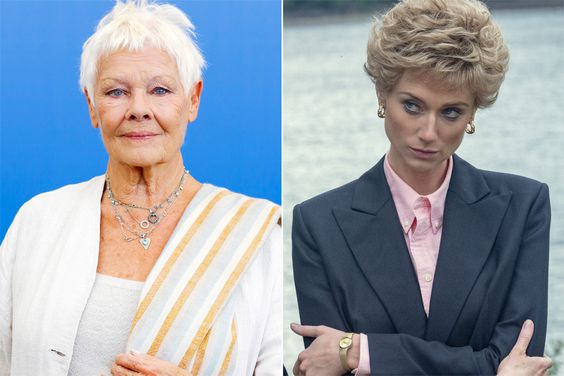 Judi Dench; Elizabeth Debicki on 'The Crown'