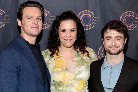 Jonathan Groff, Lindsay Mendez and Daniel Radcliffe