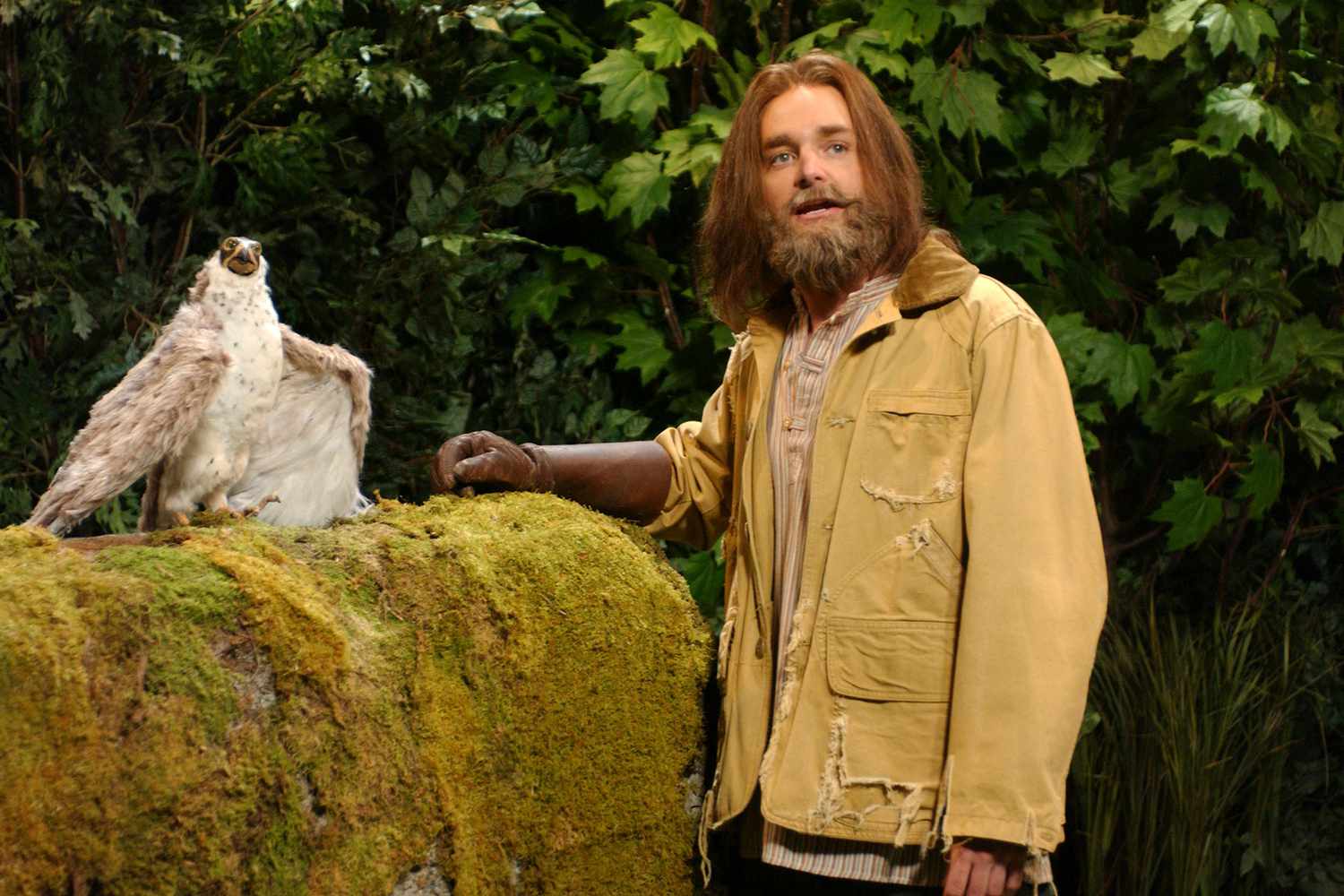 SATURDAY NIGHT LIVE Will Forte as The Falconer during "The Falconer" skit